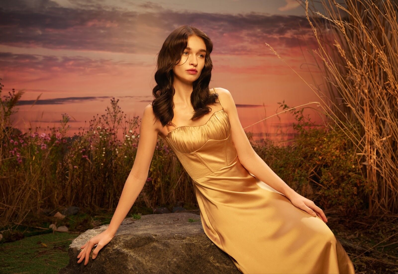 завивка локоны