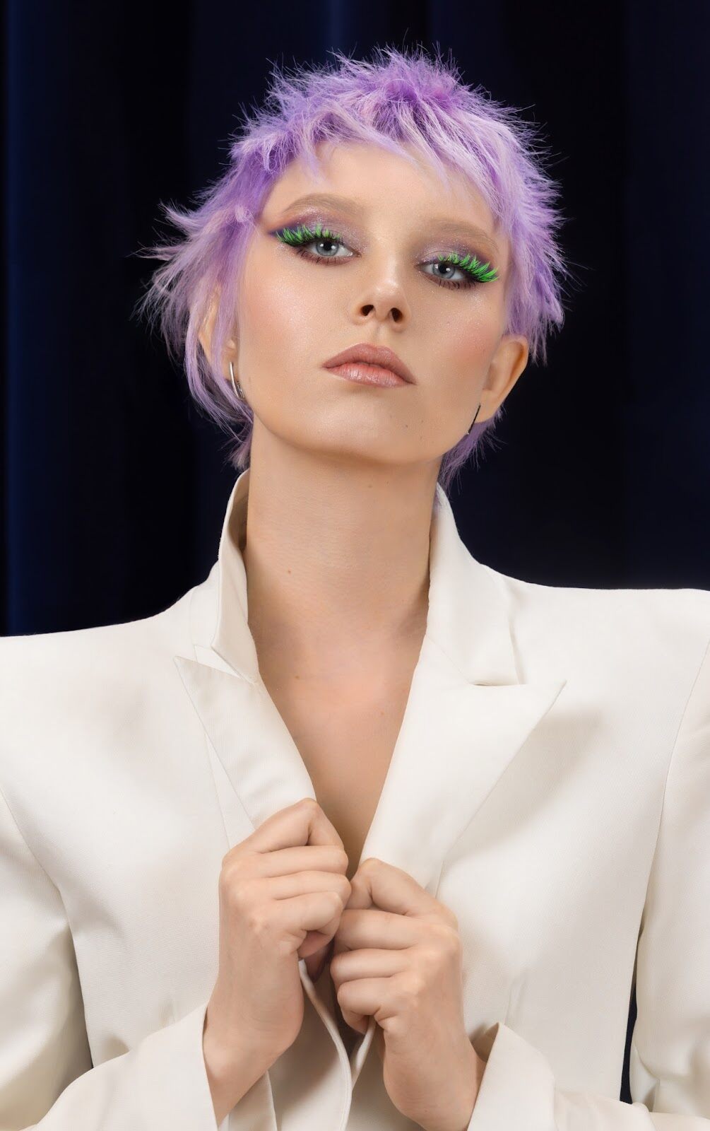 укладка на короткие волосы